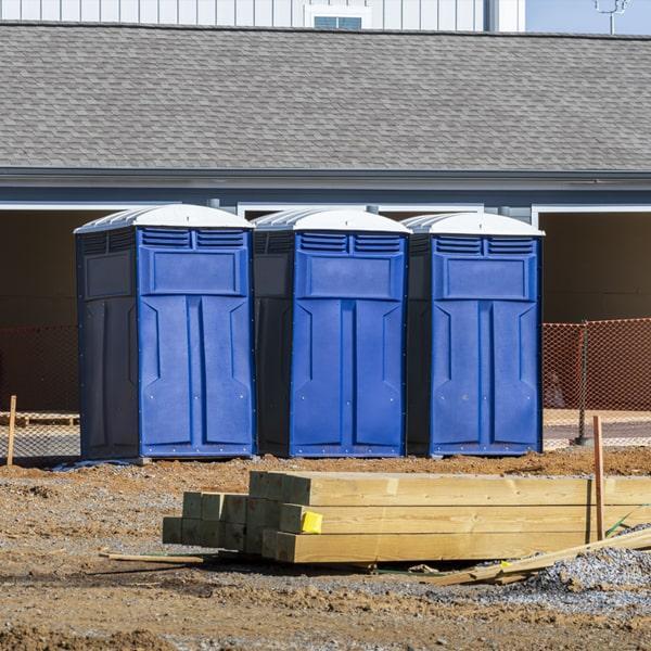 Heavy-duty construction site porta potty in Campbellsville, Kentucky